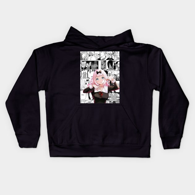 Chika Fujiwara Kids Hoodie by Jinwoo